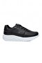 722-26 Leather Anatomical Lace-Up Women's Sneaker Black White - 2