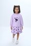 Girl's Süzene Embroidered Tulip Printed Dress