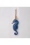 Nautical Seahorse Wall Hanging Decor Rope Hanging Sea Horse Ornaments for Beach