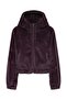Jdyola Regular Fit Soft Furry Hood Collar Jacket Coat 15359329 - 6