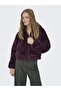 Jdyola Regular Fit Soft Furry Hood Collar Jacket Coat 15359329 - 2