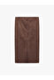 Slit Midi Faux Suede Pencil Skirt with Stitching Detail - 2