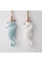 Nautical Seahorse Wall Hanging Decor Rope Hanging Sea Horse Ornaments for Beach - 6