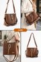 Women's 3-Compartment Gold Detailed Shoulder and Crossbody Bag (23X19 cm) - 2