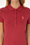 Women's Cherry Basic Polo Neck T-Shirt 50300896-Vr223 - 6