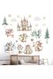 Baby Dragon Wall Stickers - Peel and Stick Stars Clouds Tree Wall Decals for Kids