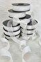 White Linen Nopeli Ribbon 2.5 cm 20 Meters, Bohça Dowry Special Day Gift Decoration Ribbon
