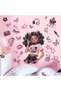 Bedroom Wall Stickers for Black Girls - Peel and Stick African American Butterfly Wall Decals