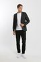 Buttoned Double Pocket Flap Slit Cotton Lycra Men's Jacket - 3