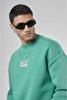 Trend Biz Crew Neck Oversized Front Embroidered Sweatshirt - 2