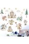 Baby Dragon Wall Stickers - Peel and Stick Stars Clouds Tree Wall Decals for Kids - 2