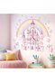 Rainbow Castle Wall Stickers for Girls - Peel and Stick Unicorn Fairy Tale Wall Decals - 3