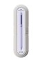 Avori Pastel Lavender Barrel Ballpoint Pen, Durable Metal Clip, High Capacity Blue Ink