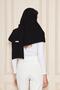 Women's Soft Textured Thessaloniki Knitted Shawl 71511 Black - 6