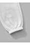 Unisex White Elasticated Leggings Sweatpants 100% Cotton 3 Thread - 4