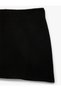 Slim Fit A-Line Mini Tweed Skirt - 4
