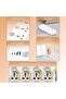Extension Lead - 4 Universal Sockets & 4 USB Ports (1xUSB-C 20W PD, 2xUSB-A) - 5