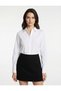 Slim Fit A-Line Mini Tweed Skirt