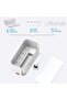 Extension Lead with 5 Outlets & 3 USB, Cable Management Box, 2m, White - 3