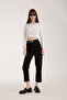 Women's Belt-Detail Suede Carrot Pants - 5