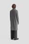 Trend Ribbed Half Zip Crepe Tunic with Sleeves and Collar Gray 25Kt456 - 5
