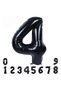 4 Year Old Giant Black Number Balloon Spider-Man Birthday Balloon Set Superhero Themed Economical Set - 7