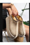 Women's Winter Thick Sole Fur Lined Suede Slippers & Home Shoes