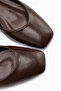 Yuphin Brown Short Heeled Belted Women's Heeled Shoes - 6