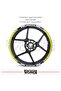 Cfmoto Wheel Rim Sticker Rim Strip Set of 16 Compatible with All Models Sticker Label Model