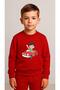 Children's Suit Sweatshirt Red Arabaa Printed Girls Boys Crew Neck3 4-5-6-7-8-9-10-11-12Years