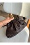 Trending: Knitted Detailed Quilted Messenger / Clutch Bag |   Elegance with Shoulder Straps - 2