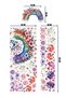 Rainbow Watercolor Wall Sticker Set - Matte, Removable, Kids Room Decor - 3
