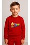 Children's Set Sweatshirt Trenn Printed Girls Boys Crew Neck3 4-5-6-7-8-9-10-11-12Years