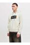 Jjhayato Sweat Hood Ecru Men's Sweatshirt 12278614
