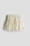 Sequined tulle skirt