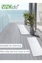 Large Non-slip Bath Mat Bathtub Shower Mat PVC Non-slip Bath Mat with Suction Cup Bath Mat White 40* - 6