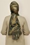 Patterned Viscose Shawl 8604 - 2