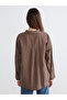 Striped Oversize Women's Shirt - 6