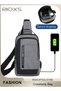 Crossbody Sling Bag Body Chest Sling Shoulder Bag for Men Women Casual Shoulder Backpack Bag, Waterp