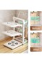 3-Tier Adjustable Pot and Pan Organizer Rack - Anti-Tip, Multi-Use Storage - 3