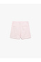 Viscose Fabric Pleated Detailed Pocket Mini Shorts - 4