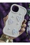 iPhone 13 / 14 Compatible Shiny Heart & Pearl Detailed Soft Stylish Phone Case - 3