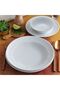 6 Pieces of 19 Cm Deep Plate with Bahardalı