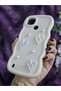 Realme C21Y / Realme C25Y Compatible Shiny Heart & Pearl Detailed Soft Stylish Phone Case - 3