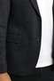 Buttoned Double Pocket Flap Slit Cotton Lycra Patterned Men's Jacket Slim - 4