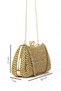 Women's Vegan Yellow Evening Dress Bag - 2