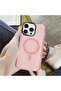 iPhone 16 Pro Max Hard PC Polycarbonate Shockproof Case (Pink Case + 1 Glass) - 4