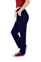 Women's Viscose Fabric 2-Pack Black/Navy Blue Sweatpants (with Plus Size Option) - 2
