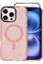 iPhone 16 Pro Max Hard PC Polycarbonate Shockproof Case (Pink Case + 1 Glass) - 3
