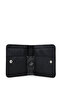 Unisex Genuine Leather Black Caviar Card Holder - 3